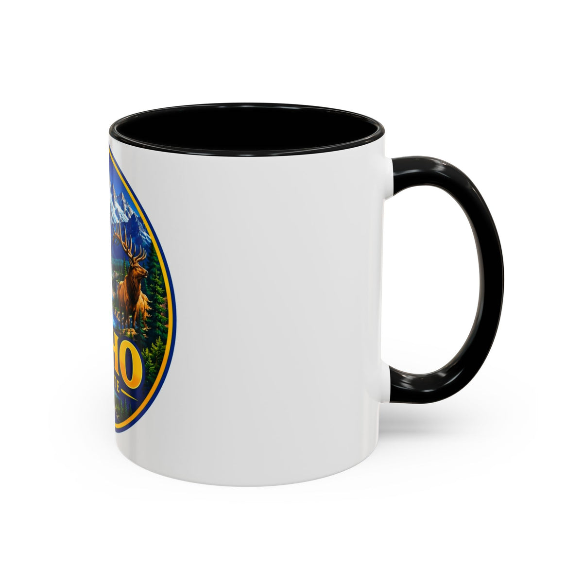 Idaho Gem State Coffee Mug — Mountain, Elk & Potato Travel Souvenir (11/15oz)