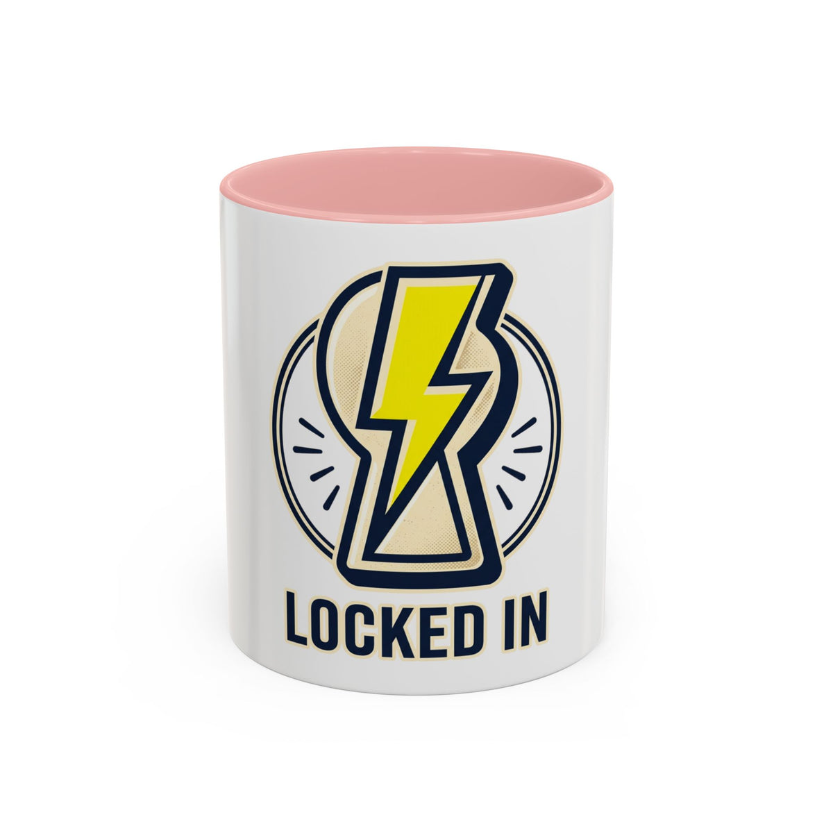 Locked In Accent Coffee Mug — 11/15 oz