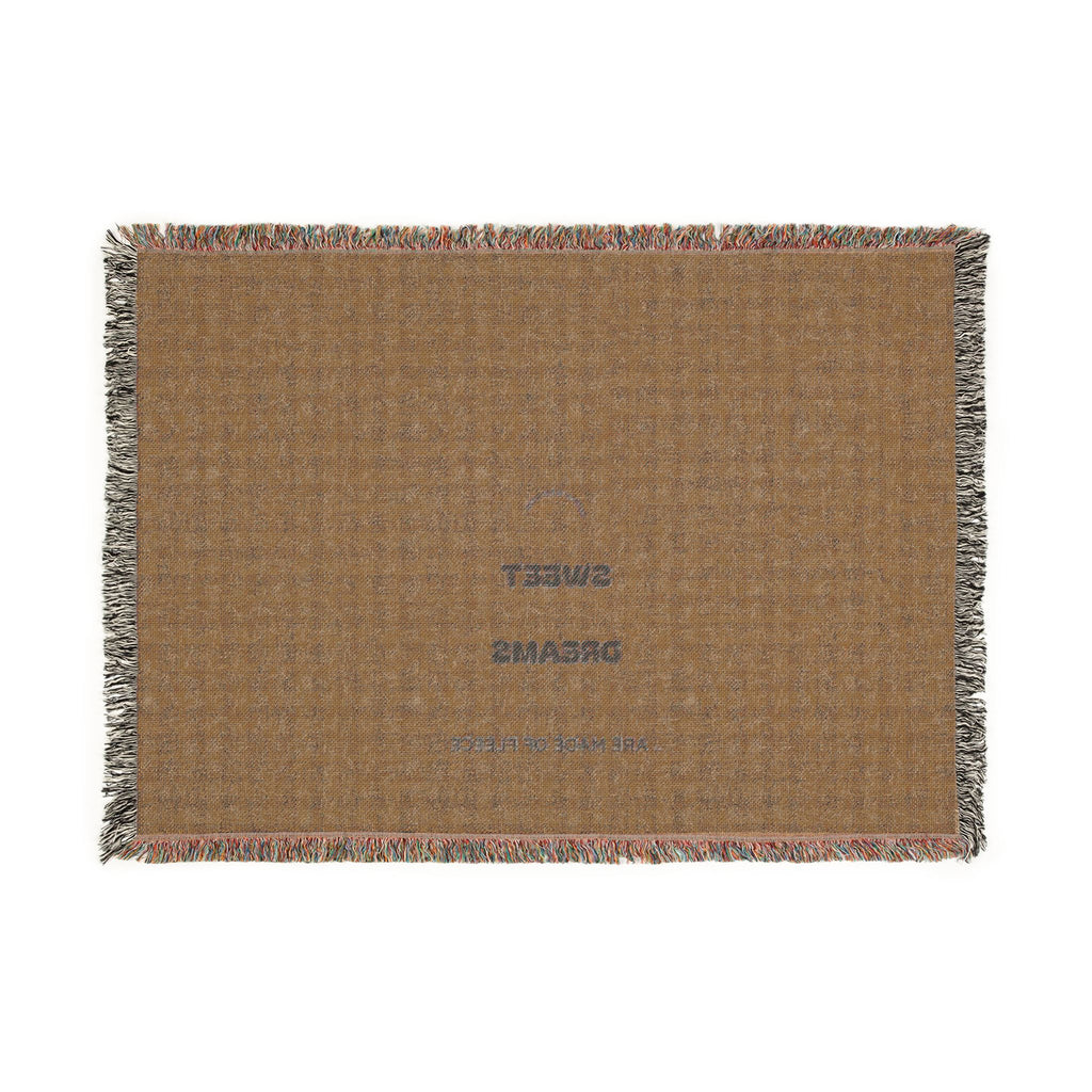 Sweet Dreams Woven Blanket — Cozy Nursery & Bedding Throw