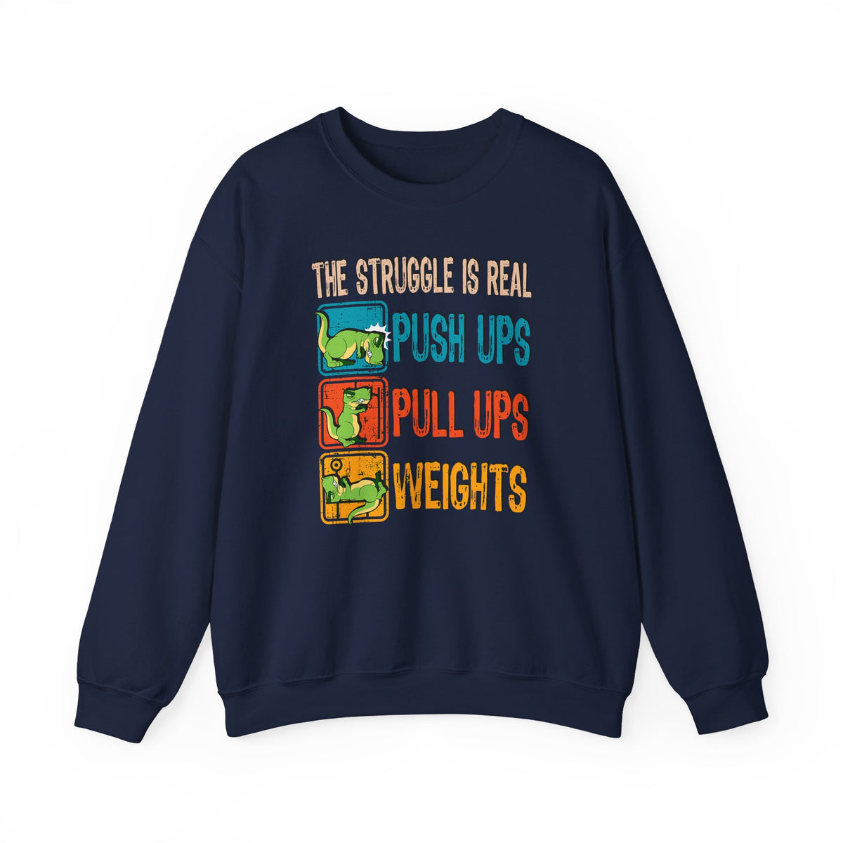 Retro Gym Grit Crewneck