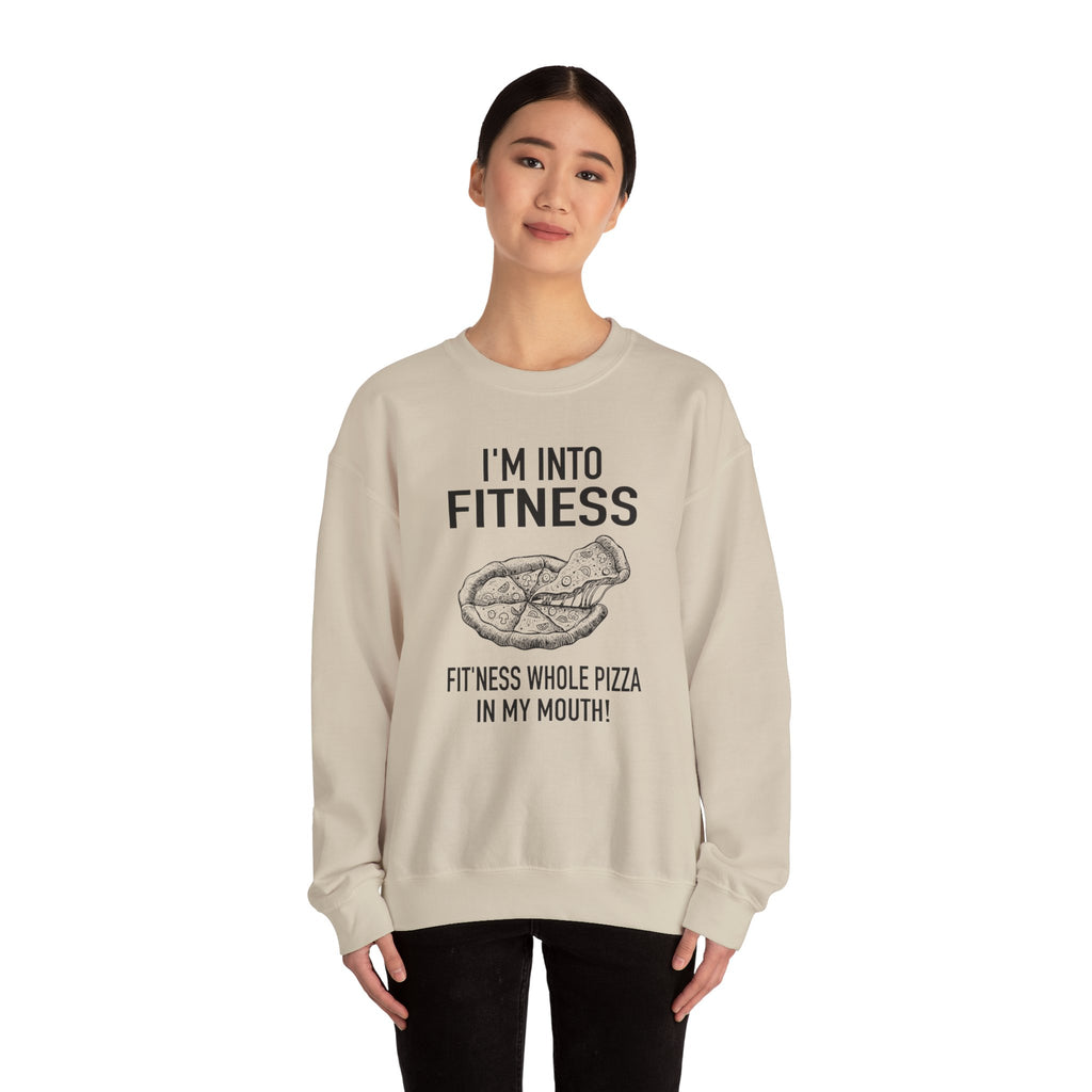 Witty Slice Lover Crewneck