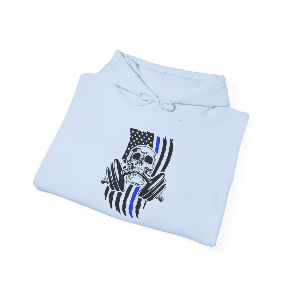 Charged Skull Stripes Hoodie