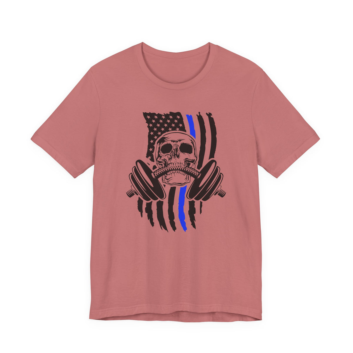 Amplified Skull Barbell Tee