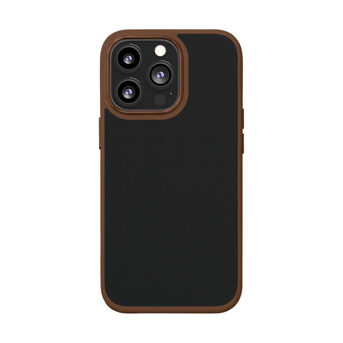 PU Leather Engraved Phone Case — Personalized Minimalist Protective Cover