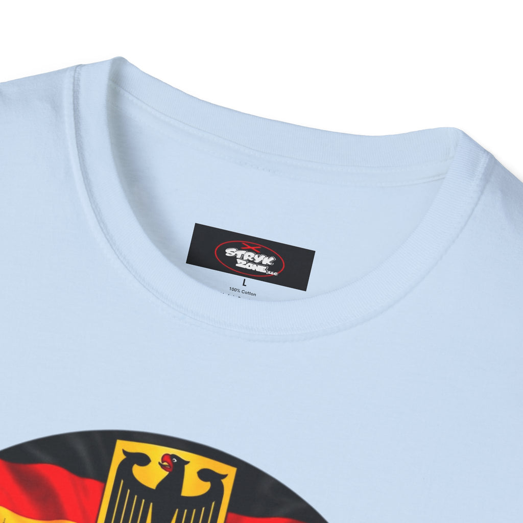 Germany Vintage Travel T-Shirt — Retro German Landmarks & Crest Graphic