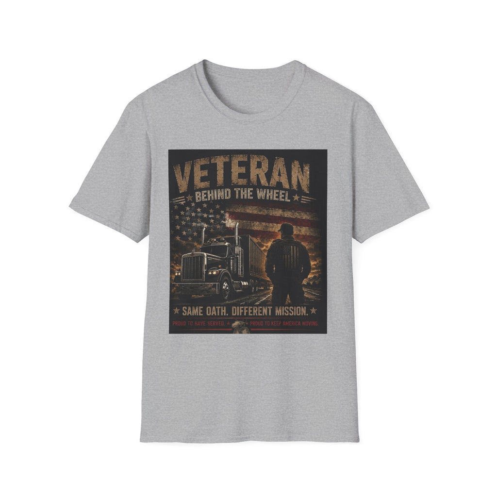 Veteran Behind the Wheel T-Shirt
