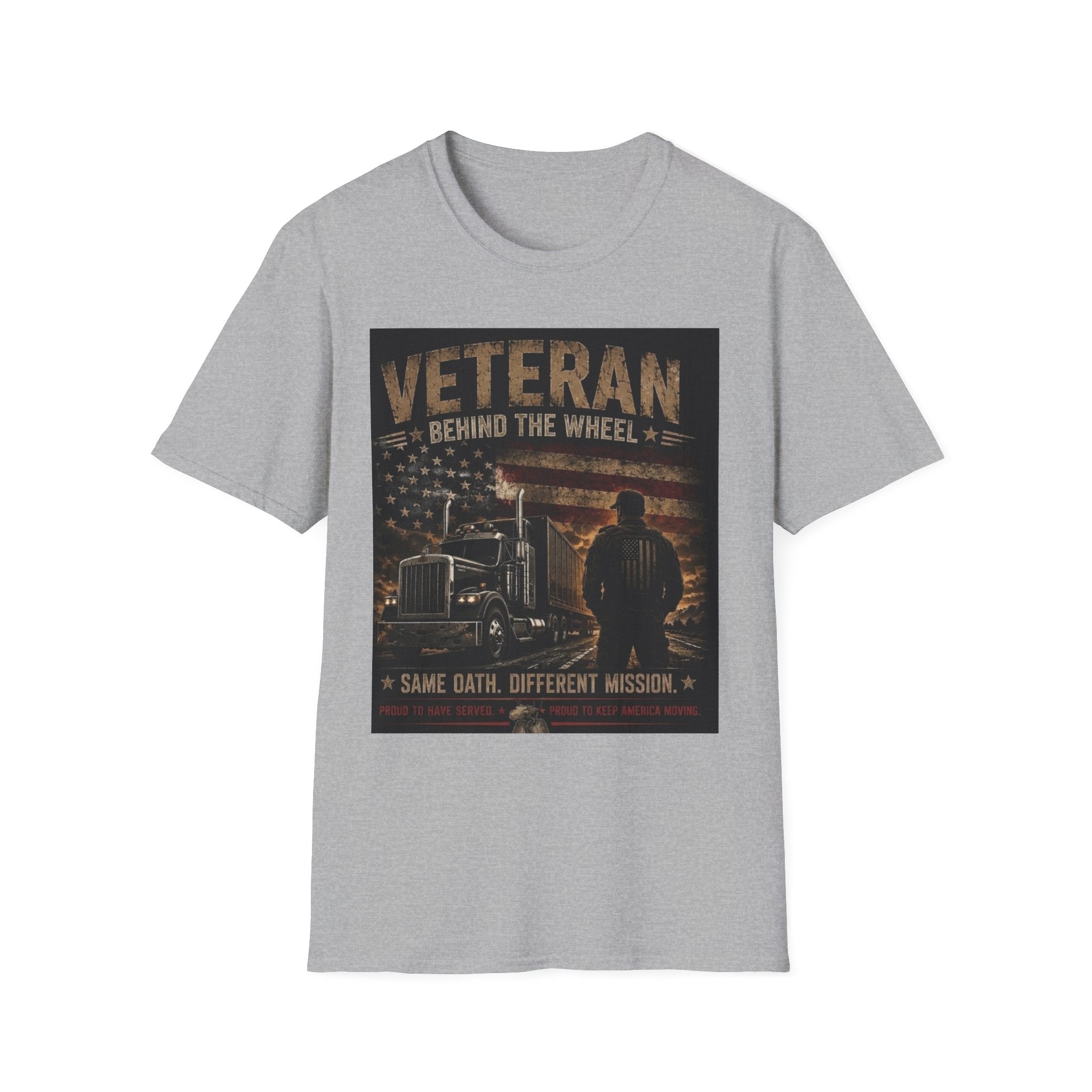 Veteran Behind the Wheel T-Shirt