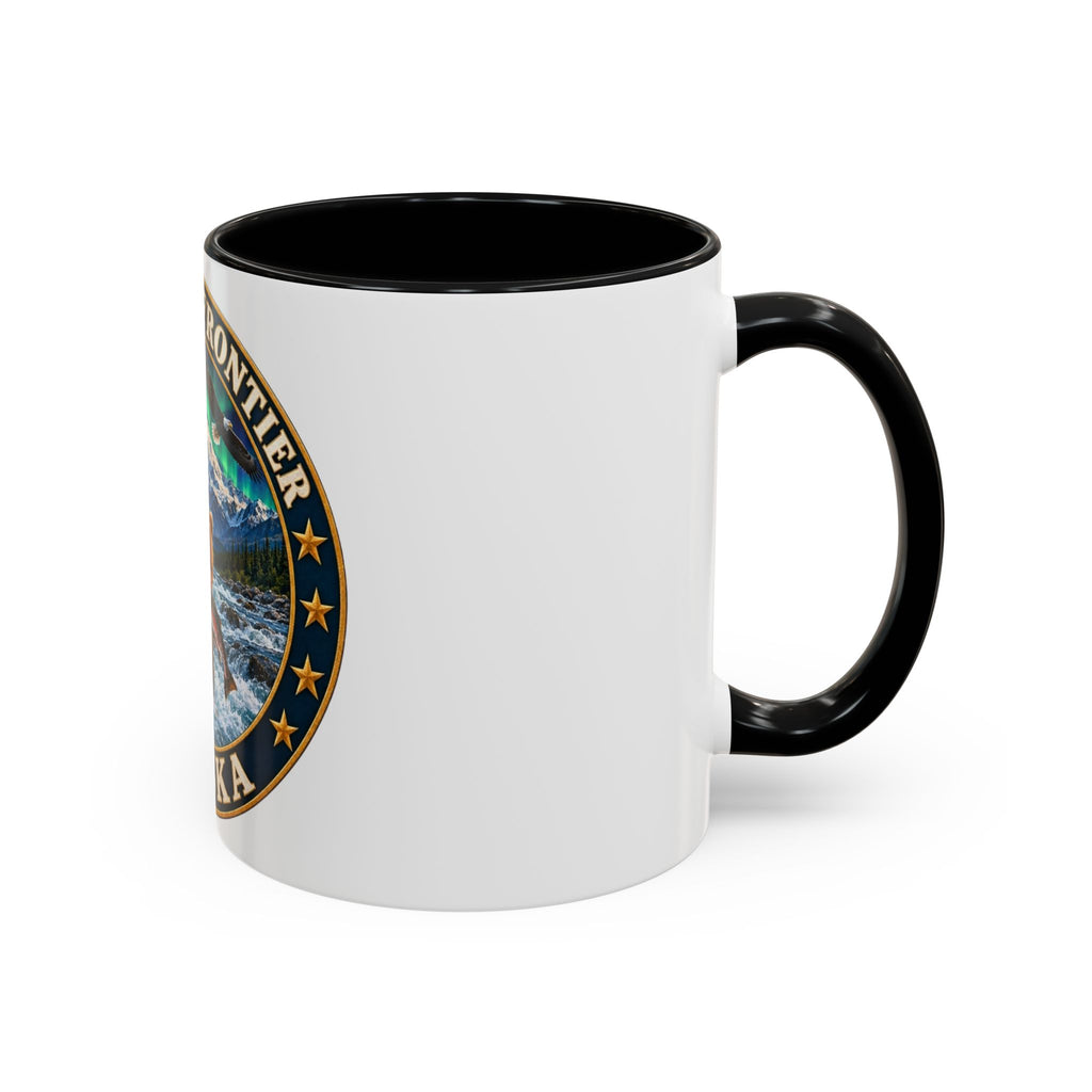 Alaska The Last Frontier Mug — Bear & Northern Lights Coffee Cup (11/15oz)