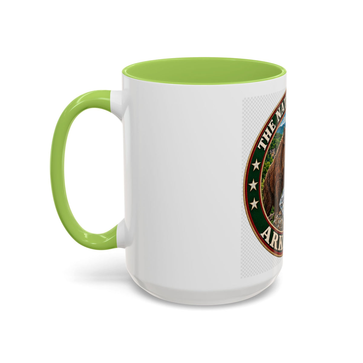 Arkansas State Mug - "The Natural State" Wild Boar, Diamond & Apple Blossom Coffee Cup (11/15oz)