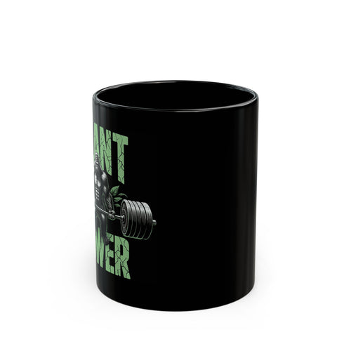 Amped Black Plant Mug