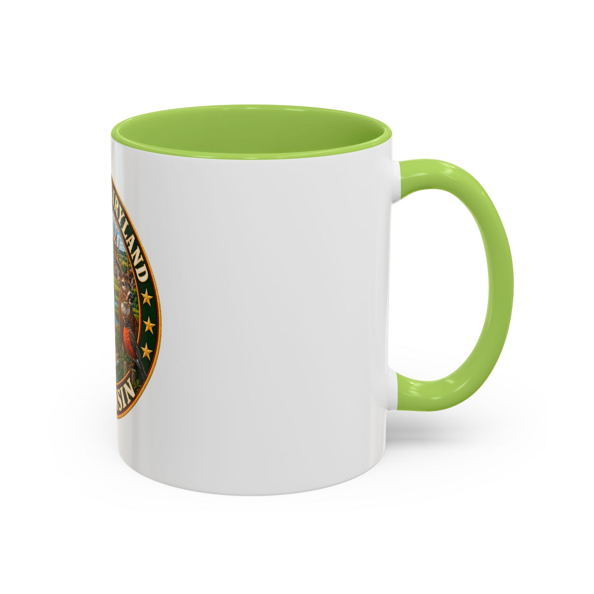 Wisconsin Dairyland Coffee Mug — "America's Dairyland" Accent Mug (11/15oz)