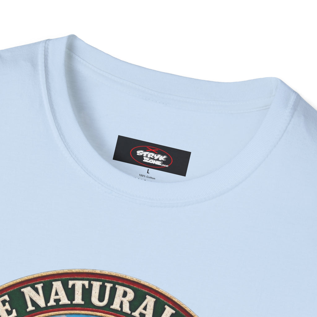 Arkansas State Seal T-Shirt — 'The Natural State' Bear & Diamond Design