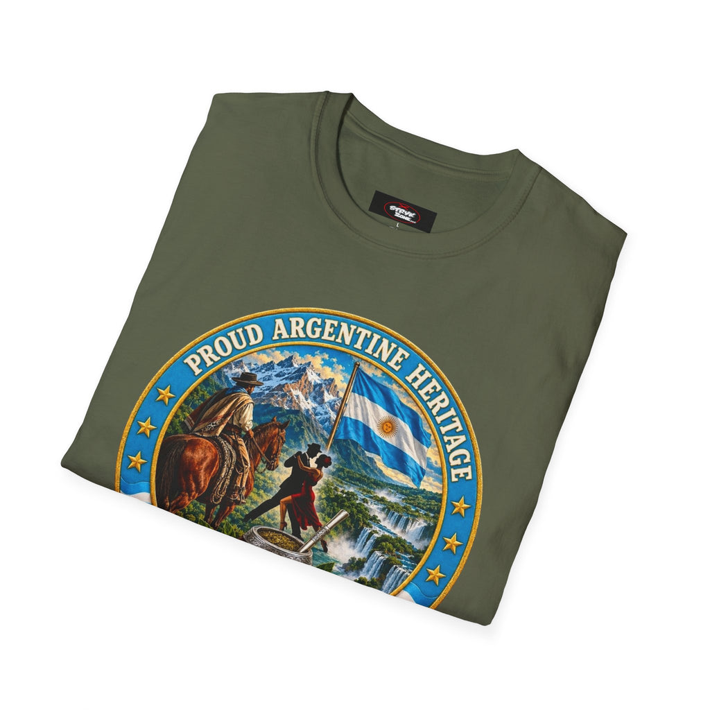 Argentina Heritage T-Shirt — Proud Argentine Tradition Graphic Tee