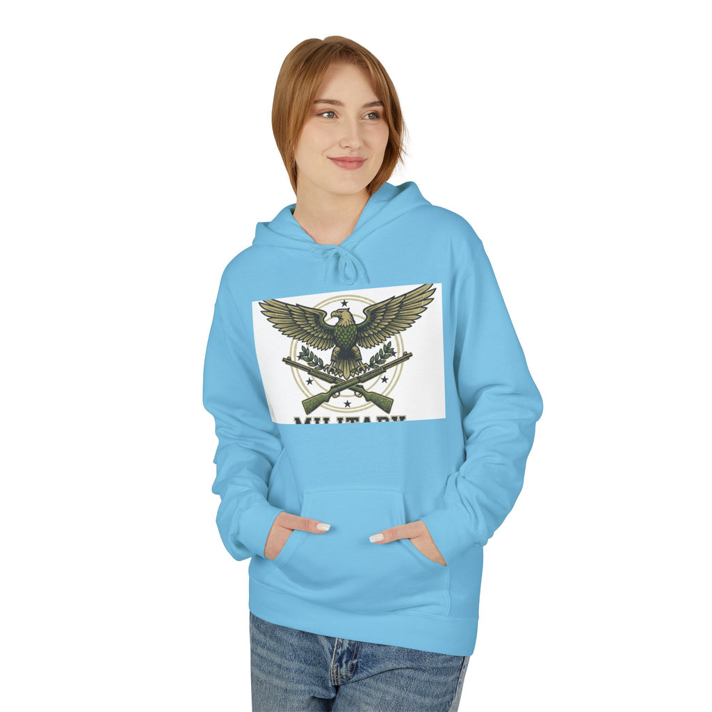Military Hoodie — Tactical Camouflage Fleece