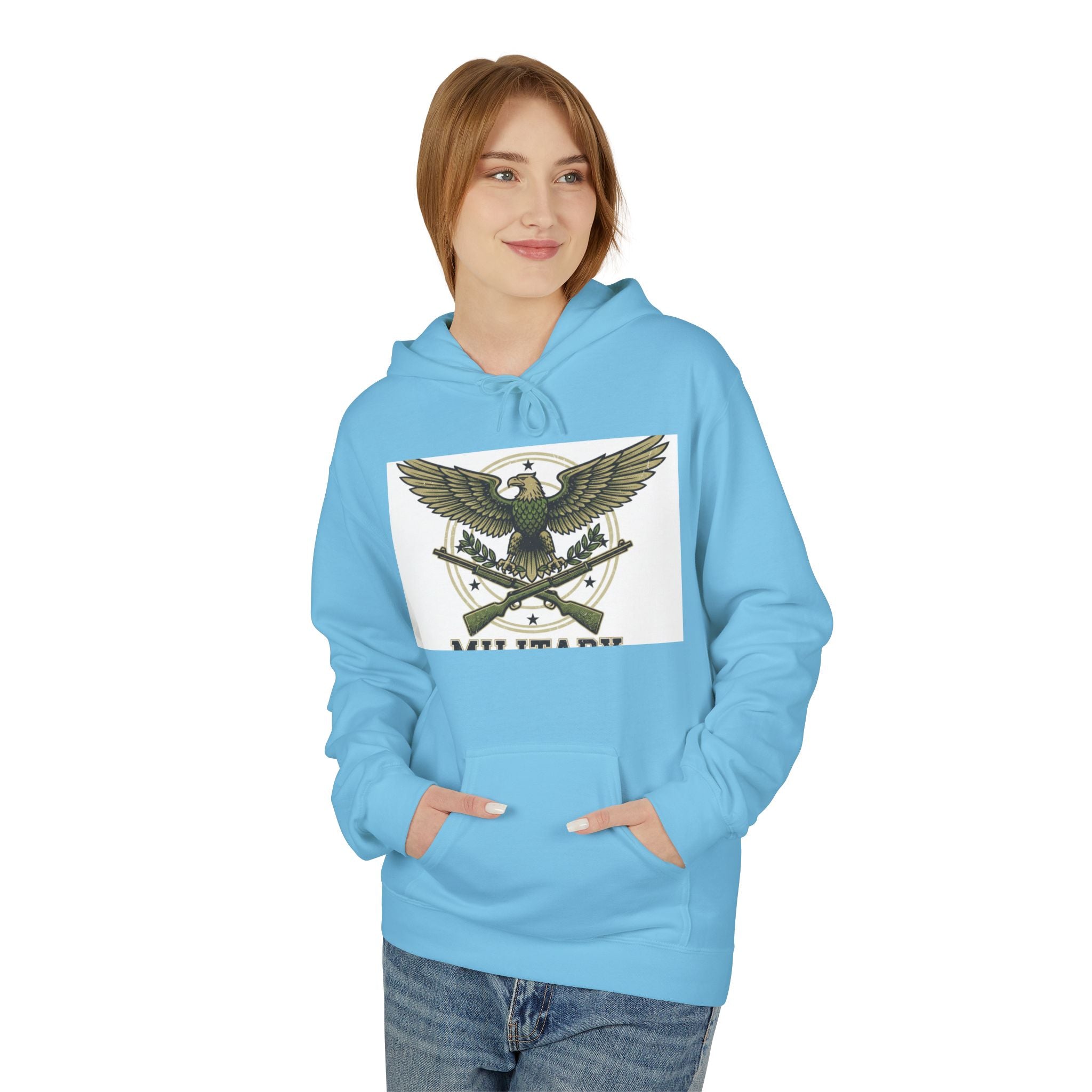 Military Hoodie — Tactical Camouflage Fleece