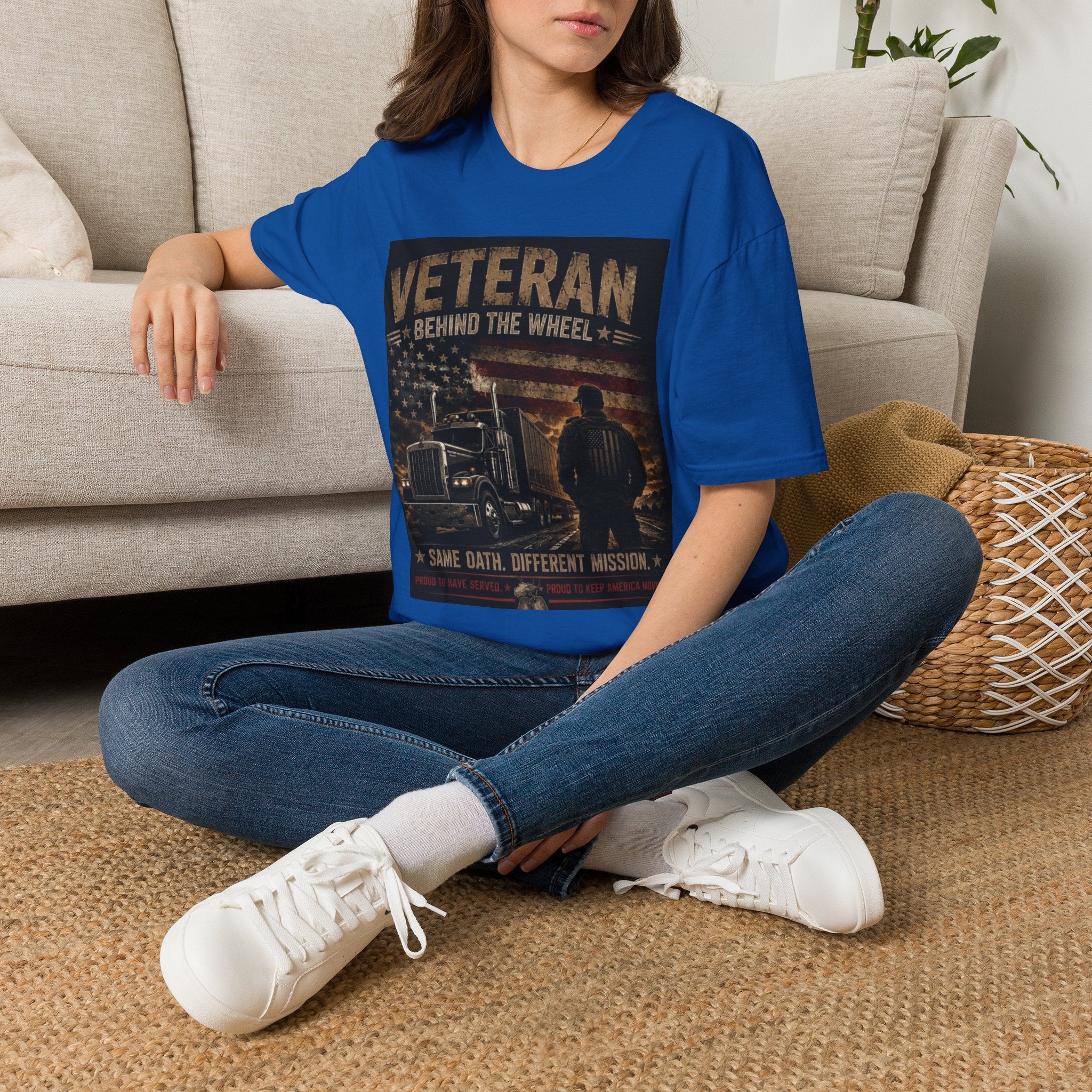 Veteran Behind the Wheel T-Shirt