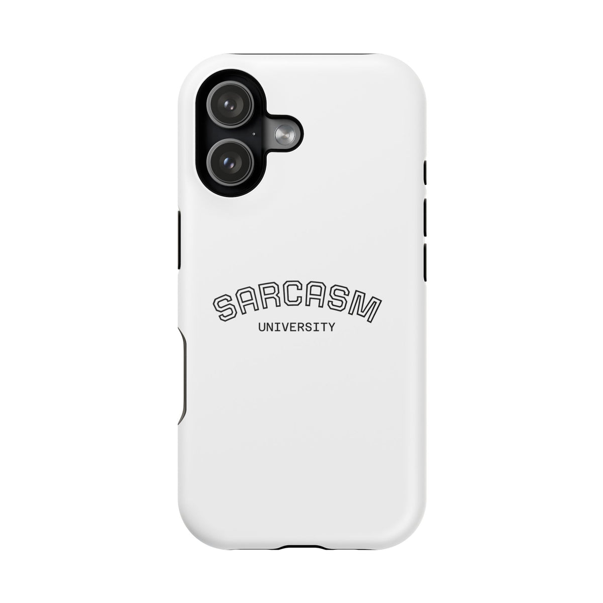 Phone Case — 'Sarcasm University' Magnetic Impact-Resistant Protective Cover