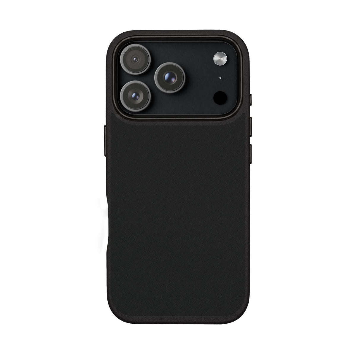 PU Leather Engraved Phone Case — Personalized Minimalist Protective Cover