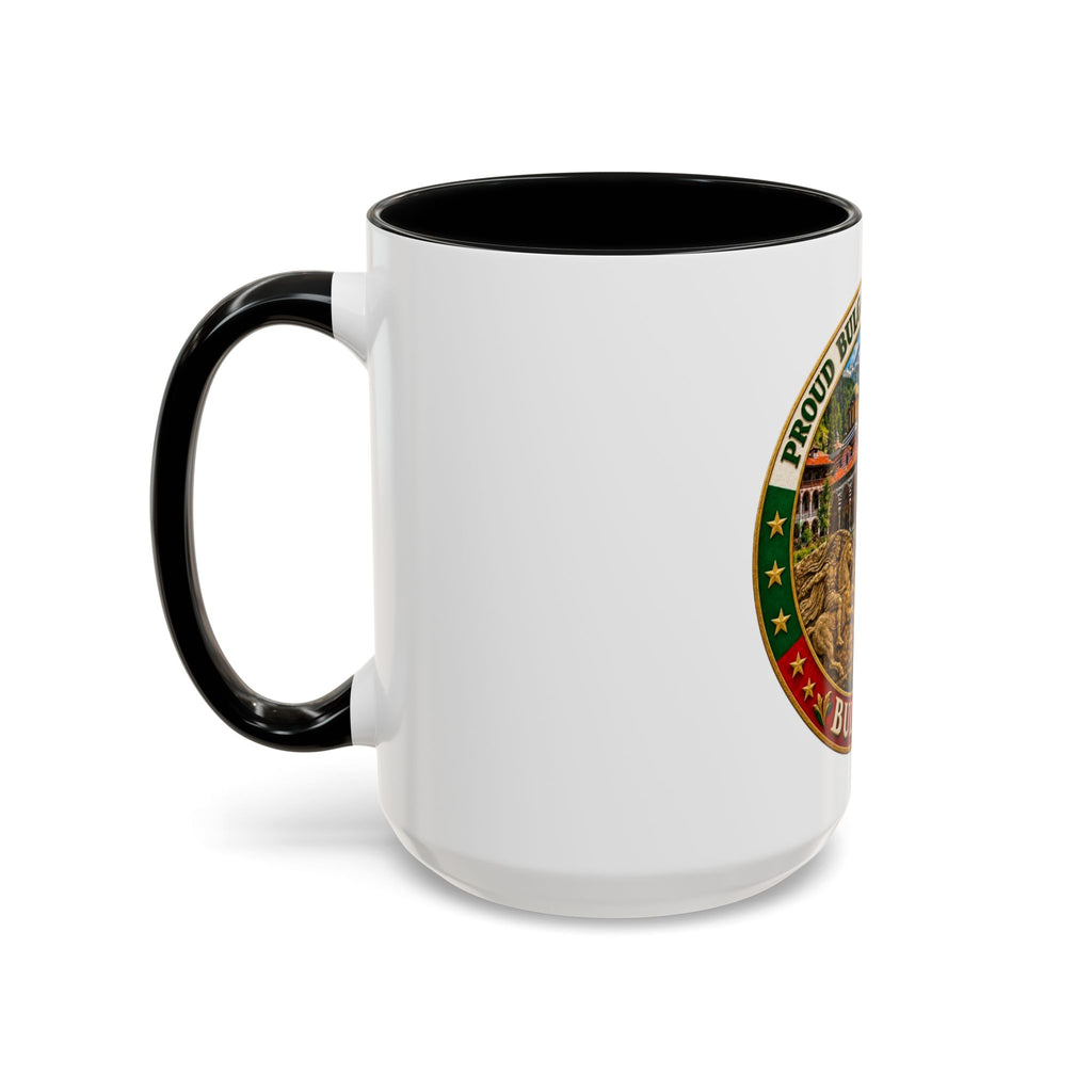Bulgaria Pride Coffee Mug — 'Proud Bulgarian Heritage' Accent Ceramic Mug (11/15oz)