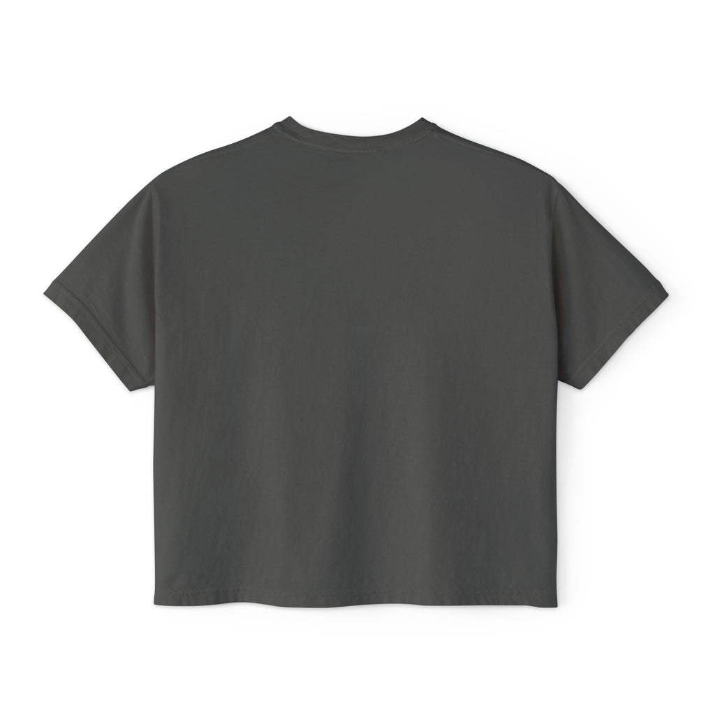 Cute Bulldog Hearts Boxy Tee