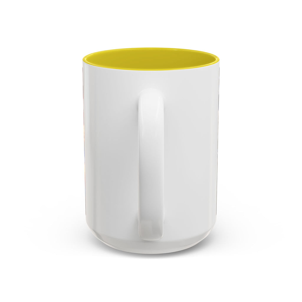 Patriotic USA Collage Mug — Statue of Liberty, Capitol & American Flag (Two-Tone)