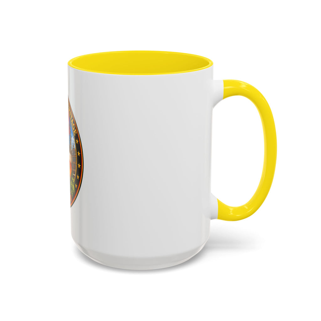 Belgian Heritage Accent Coffee Mug — Belgium Beer, Waffles & Chocolates Design