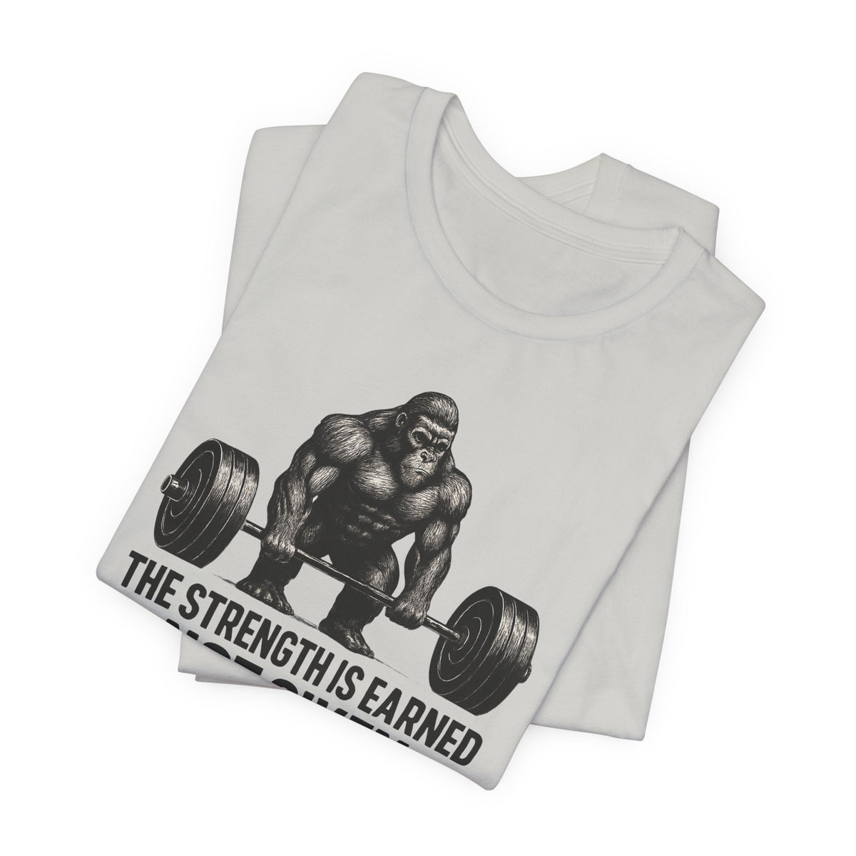 Iron-Willed Barbell Graphic Tee