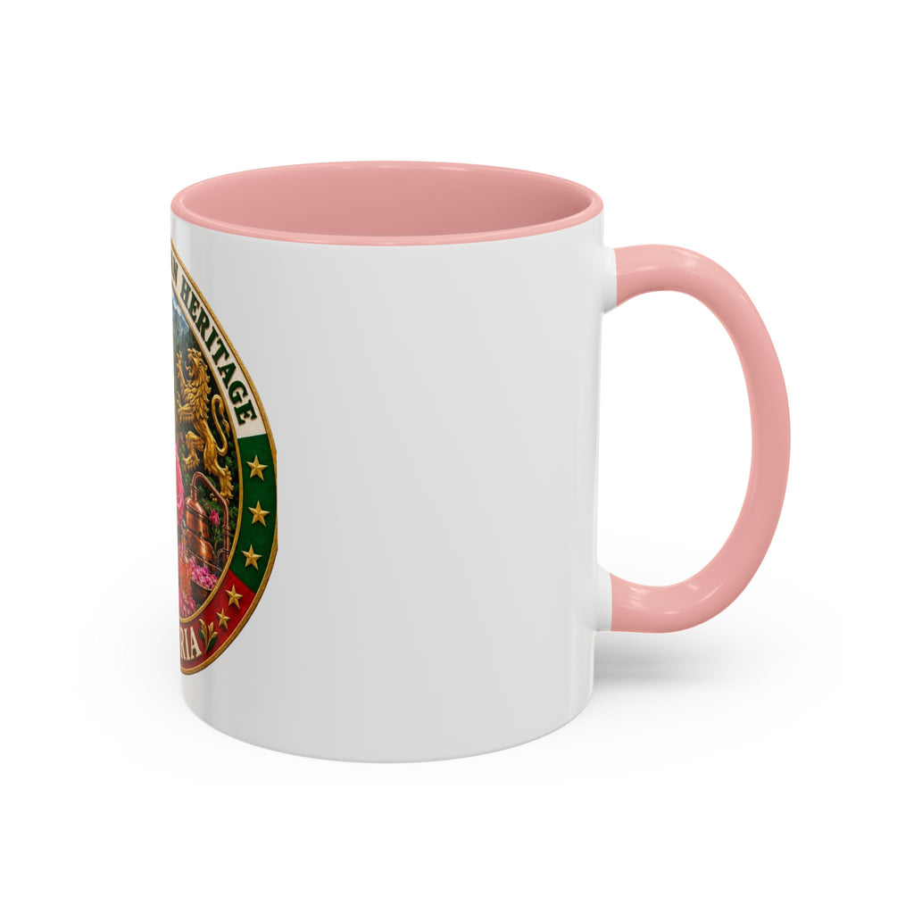 Bulgaria Pride Coffee Mug — 'Proud Bulgarian Heritage' Accent Ceramic Mug (11/15oz)