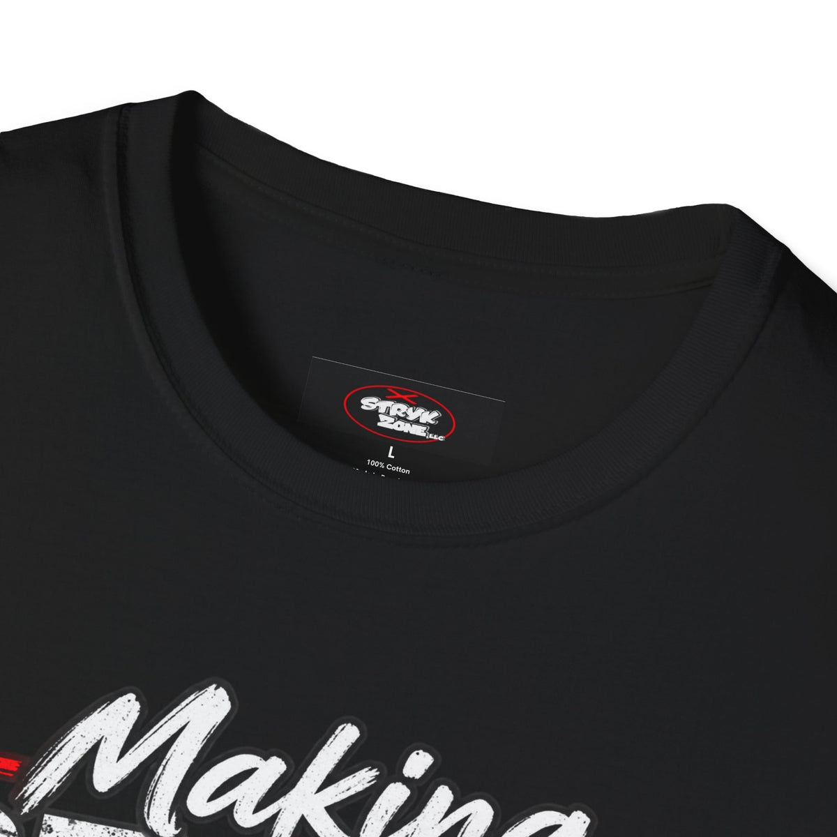 T-Shirt — "Making Peace with Evil Is Not Cool" Graphic Tee