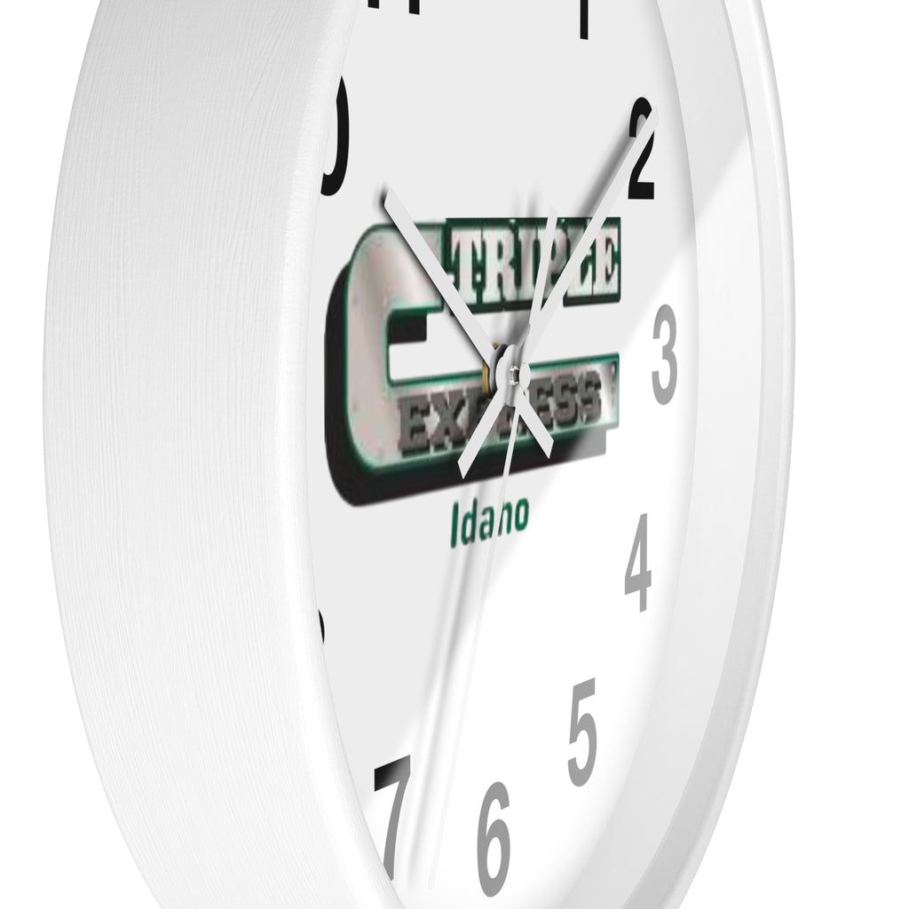 Wall Clock — Granite Express Idaho Logo Clock