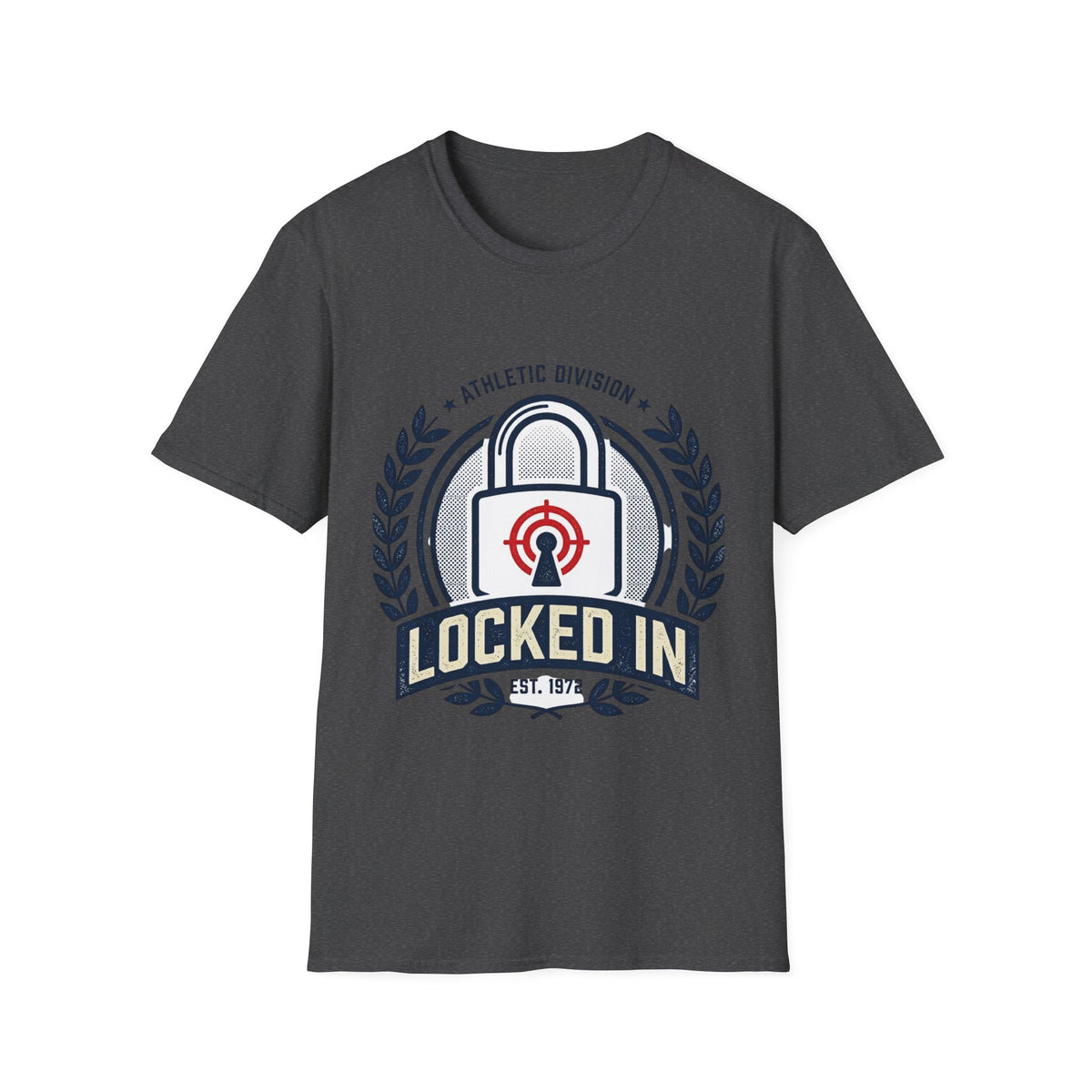 Locked In T-Shirt — Motivational 'Locked In' Graphic Tee