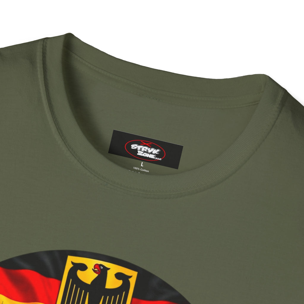 Germany Vintage Travel T-Shirt — Retro German Landmarks & Crest Graphic
