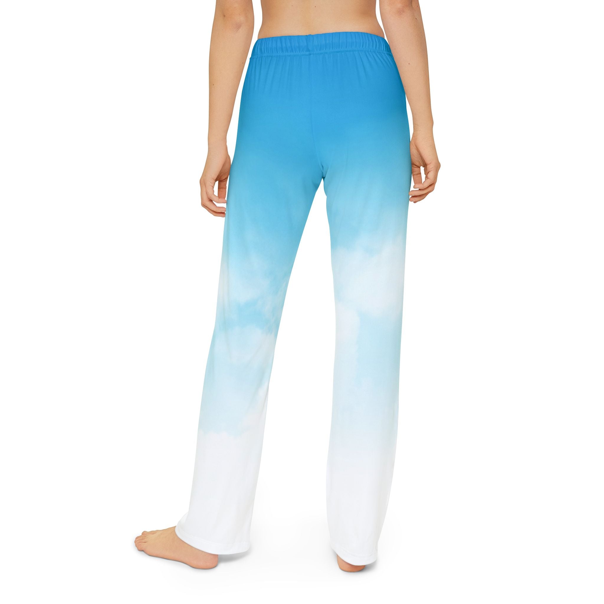 Sky Youth Lounge Pants — Kids All-Over-Print Cozy Bottoms