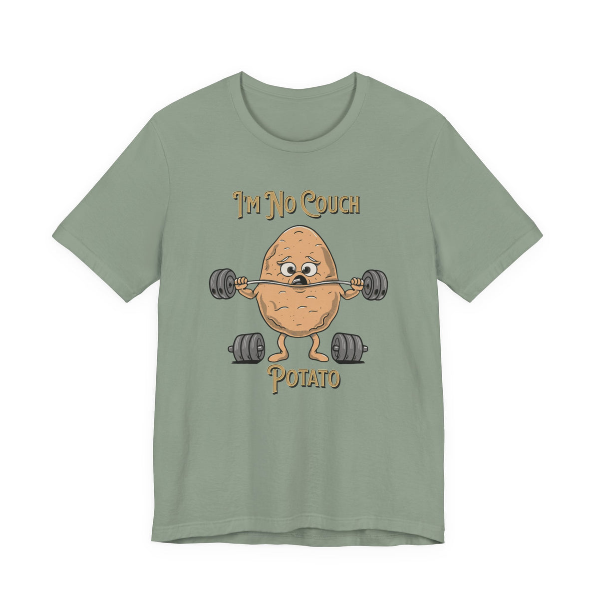 Energetic No Couch Potato Tee