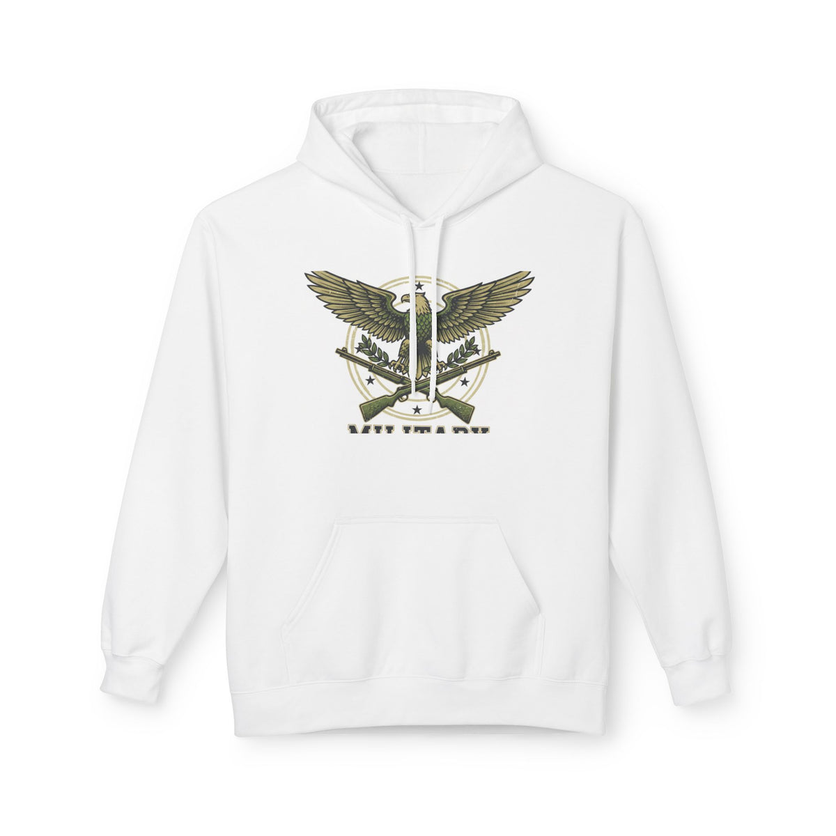 Military Hoodie — Tactical Camouflage Fleece