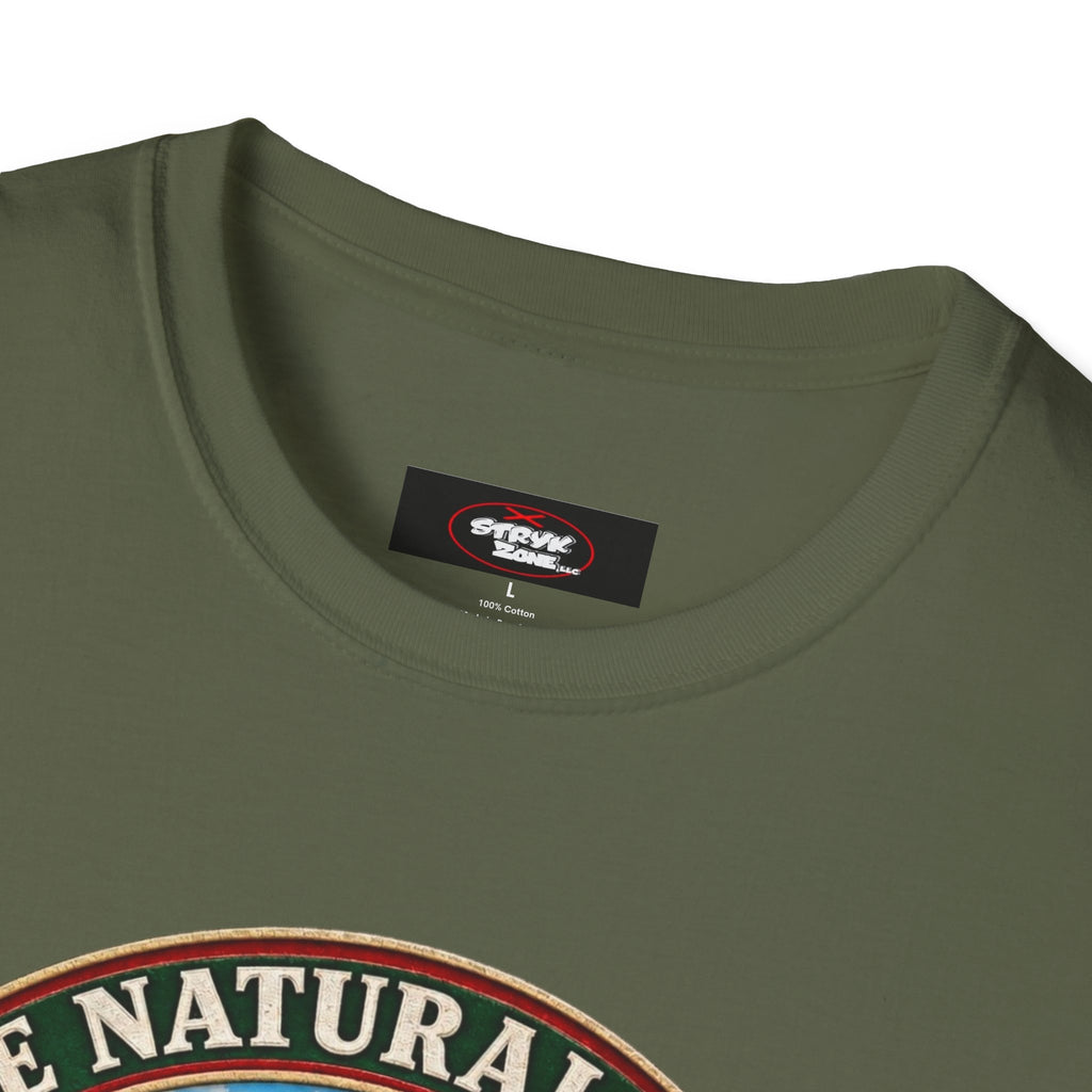 Arkansas State Seal T-Shirt — 'The Natural State' Bear & Diamond Design