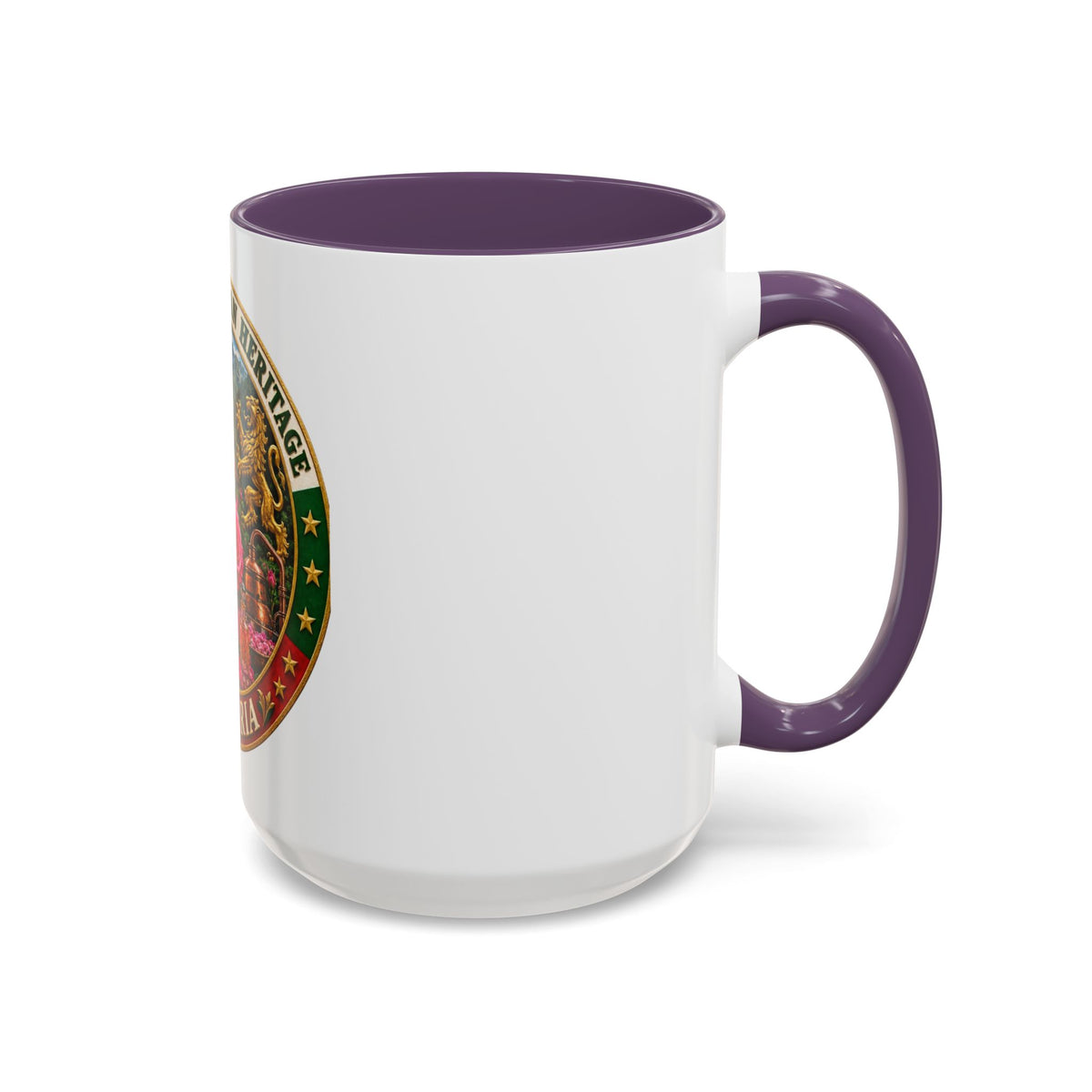 Bulgaria Pride Coffee Mug — 'Proud Bulgarian Heritage' Accent Ceramic Mug (11/15oz)
