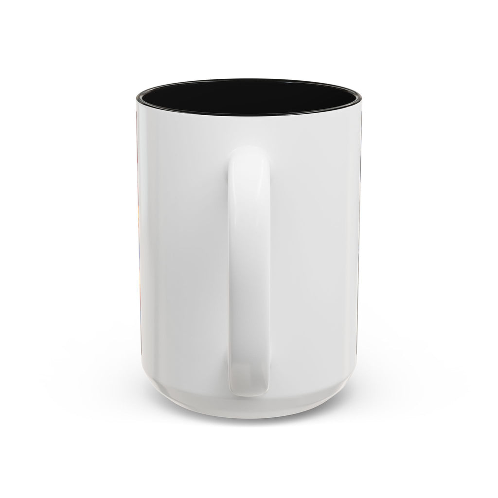Patriotic USA Collage Mug — Statue of Liberty, Capitol & American Flag (Two-Tone)