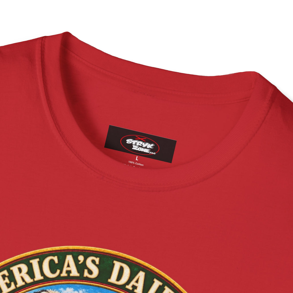 Wisconsin America’s Dairyland T-Shirt — Vintage State Badge Tee
