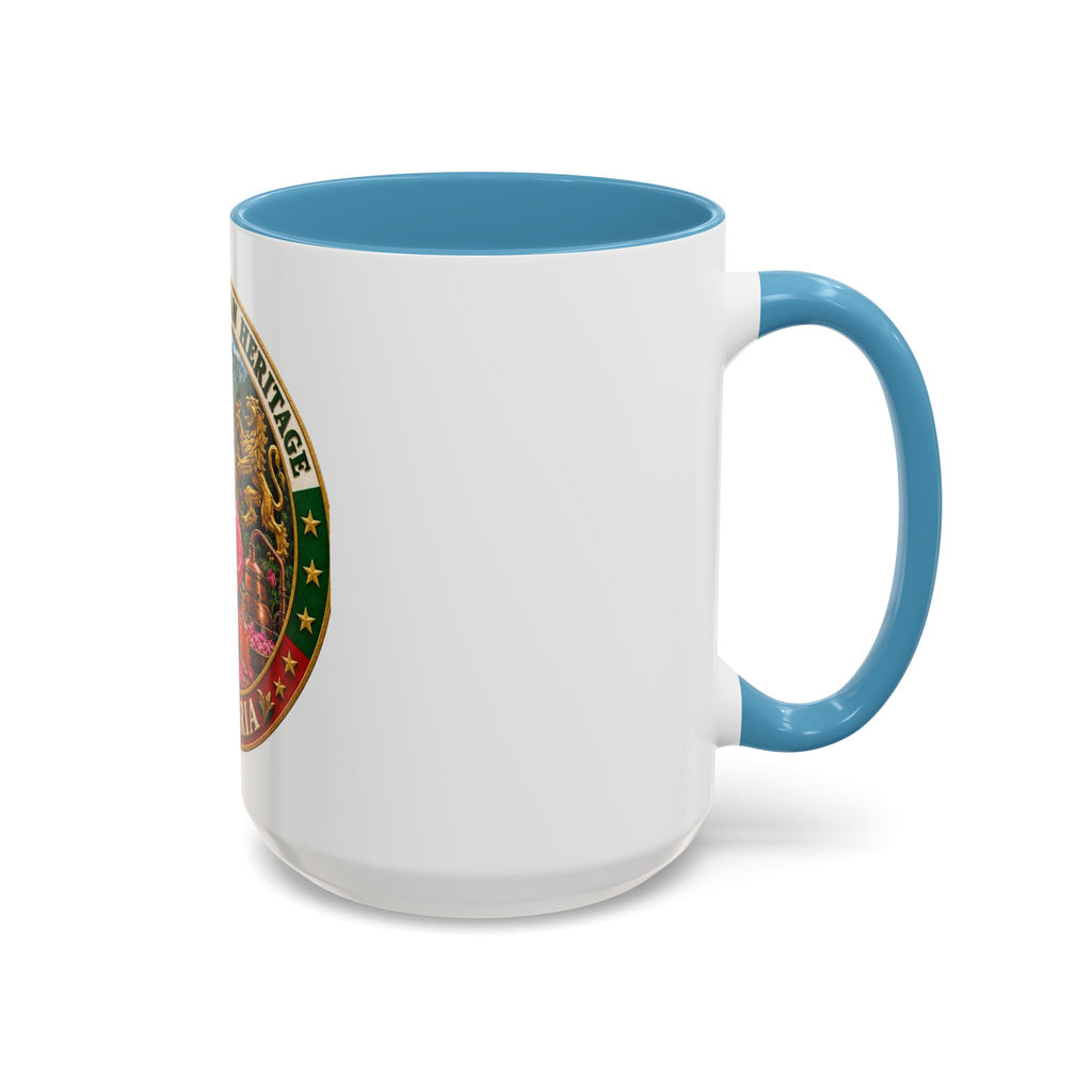 Bulgaria Pride Coffee Mug — 'Proud Bulgarian Heritage' Accent Ceramic Mug (11/15oz)