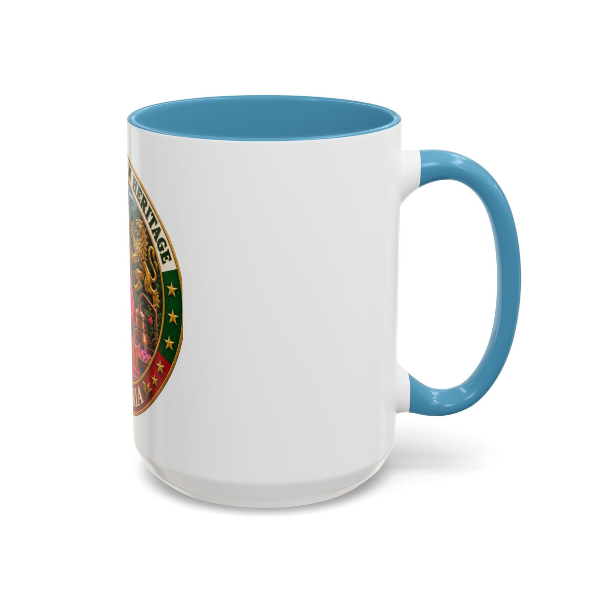 Bulgaria Pride Coffee Mug — 'Proud Bulgarian Heritage' Accent Ceramic Mug (11/15oz)