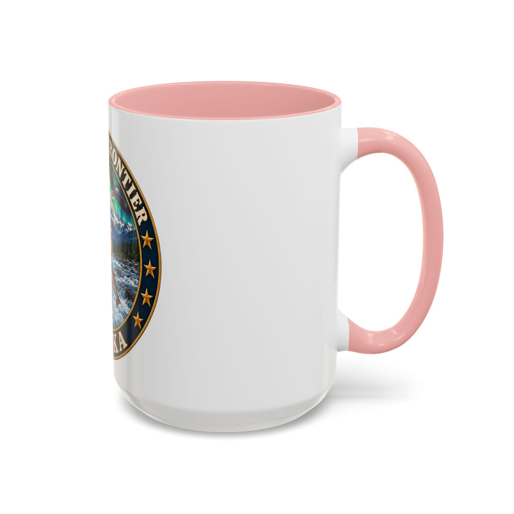 Alaska The Last Frontier Mug — Bear & Northern Lights Coffee Cup (11/15oz)