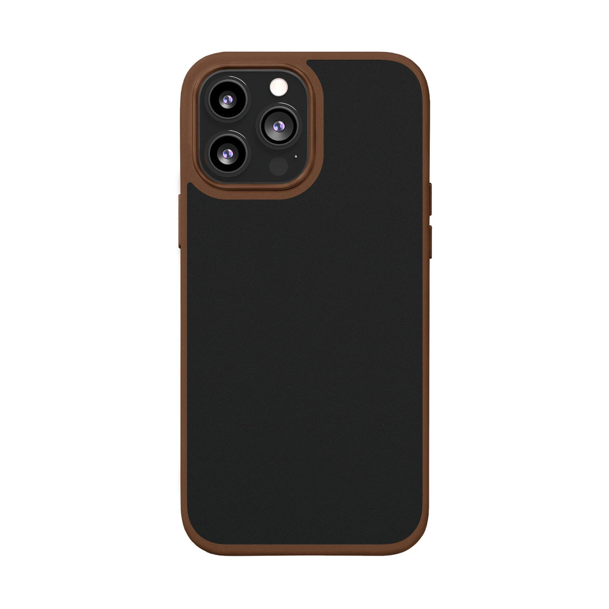 PU Leather Engraved Phone Case — Personalized Minimalist Protective Cover