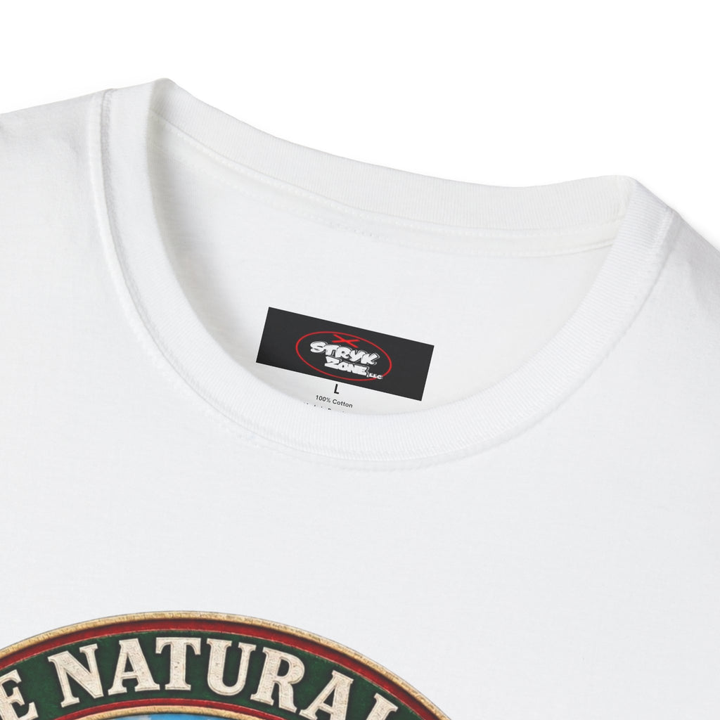 Arkansas State Seal T-Shirt — 'The Natural State' Bear & Diamond Design