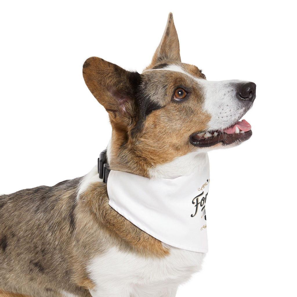 Pet Bandana — "Forever 3" Funny Dog Bandana (Forever 21 Parody)