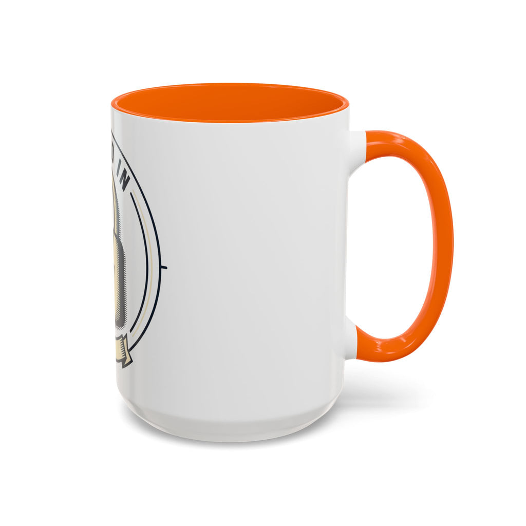 Locked In Accent Coffee Mug — 'Locked In' Motivational Coffee Cup (11/15oz)