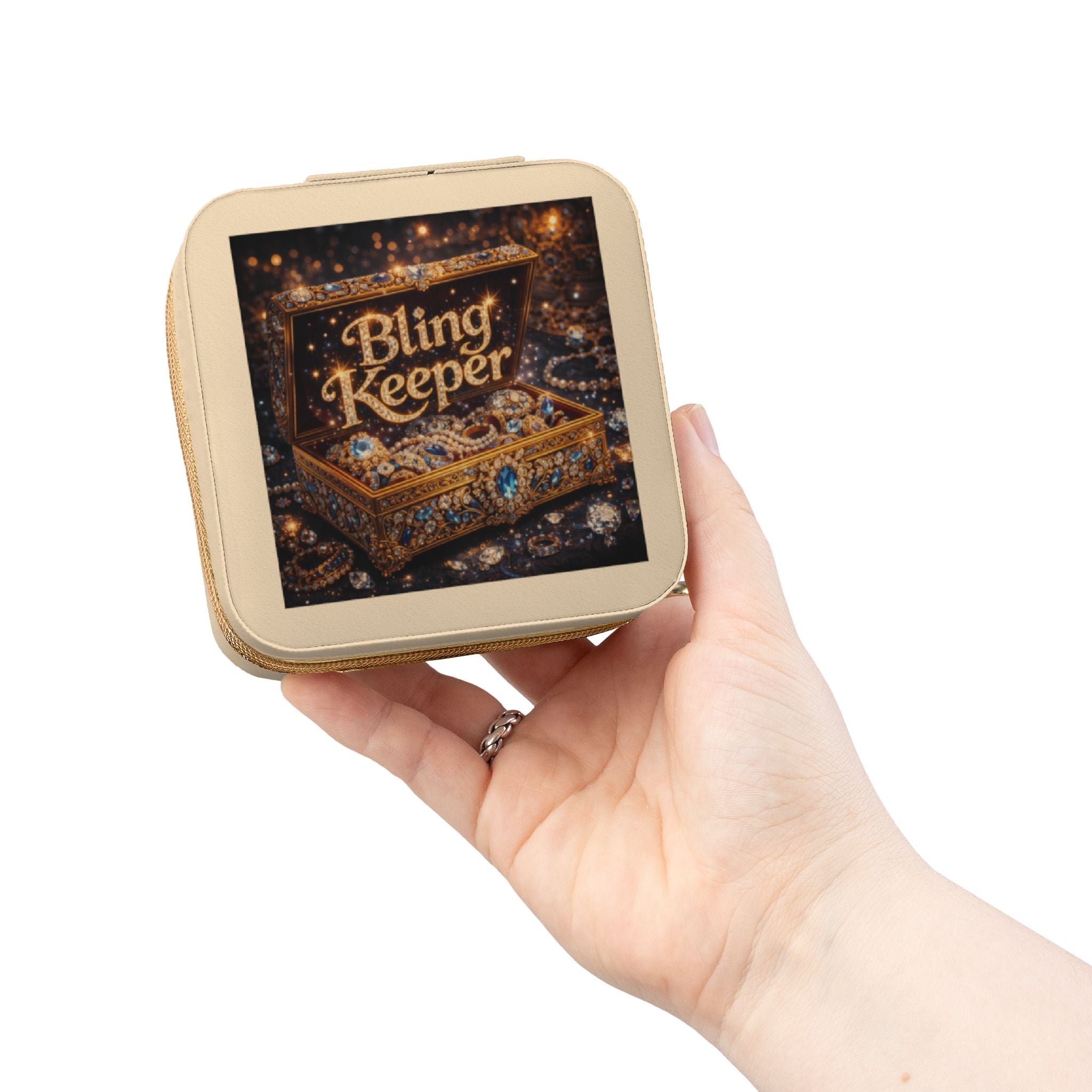 Bling Keeper Jewelry Travel Case — Compact Travel Jewelry Organizer