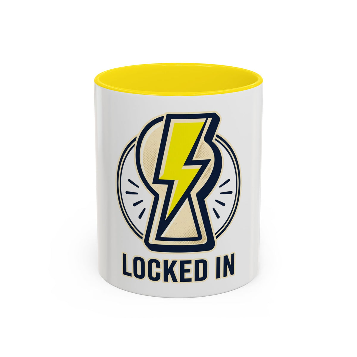 Locked In Accent Coffee Mug — 11/15 oz