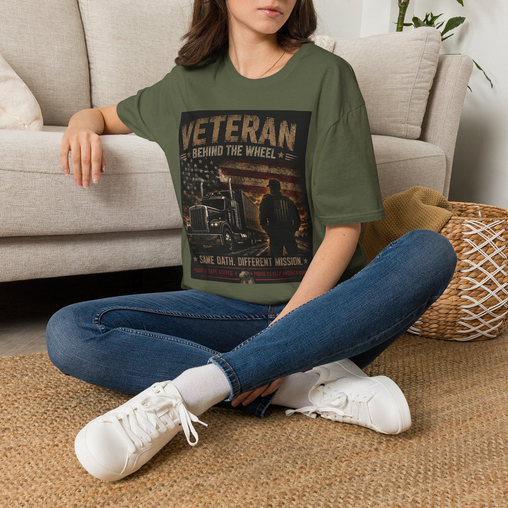 Veteran Behind the Wheel T-Shirt