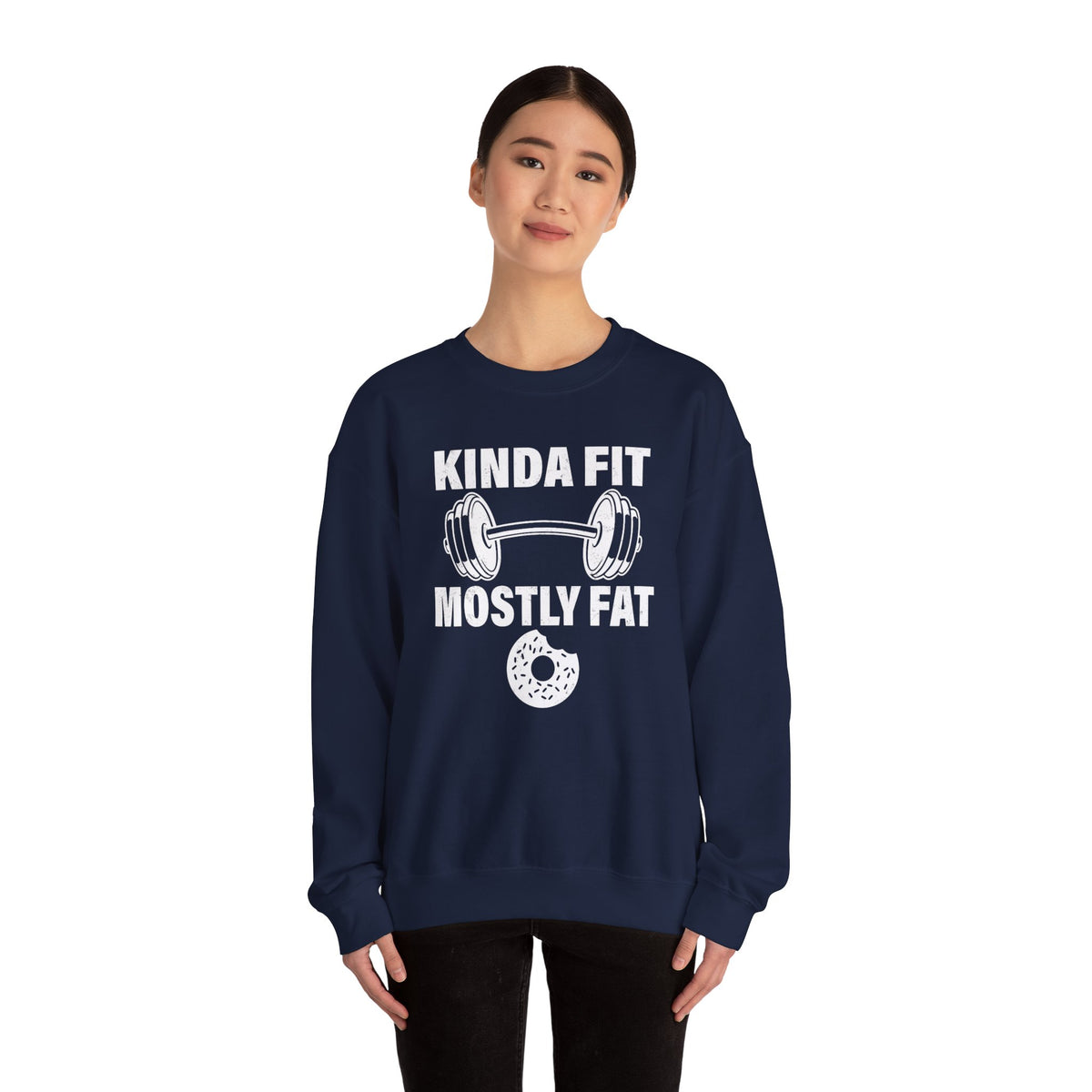 Bold Mostly Fat Crewneck
